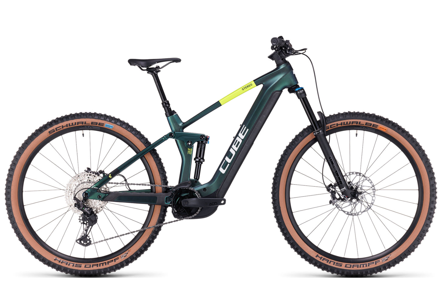 CUBE STEREO HYBRID 140 HPC SLX 750 GOBLIN´N´YELLOW