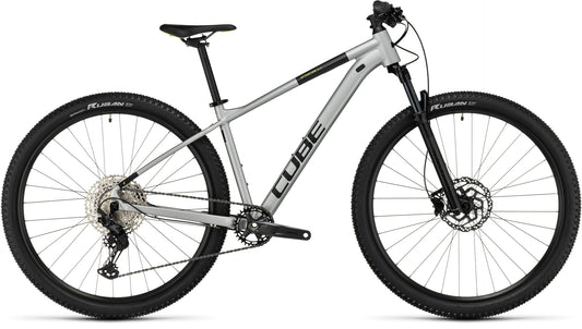 CUBE ATTENTION SLX SILVERGREY 'N' LIME